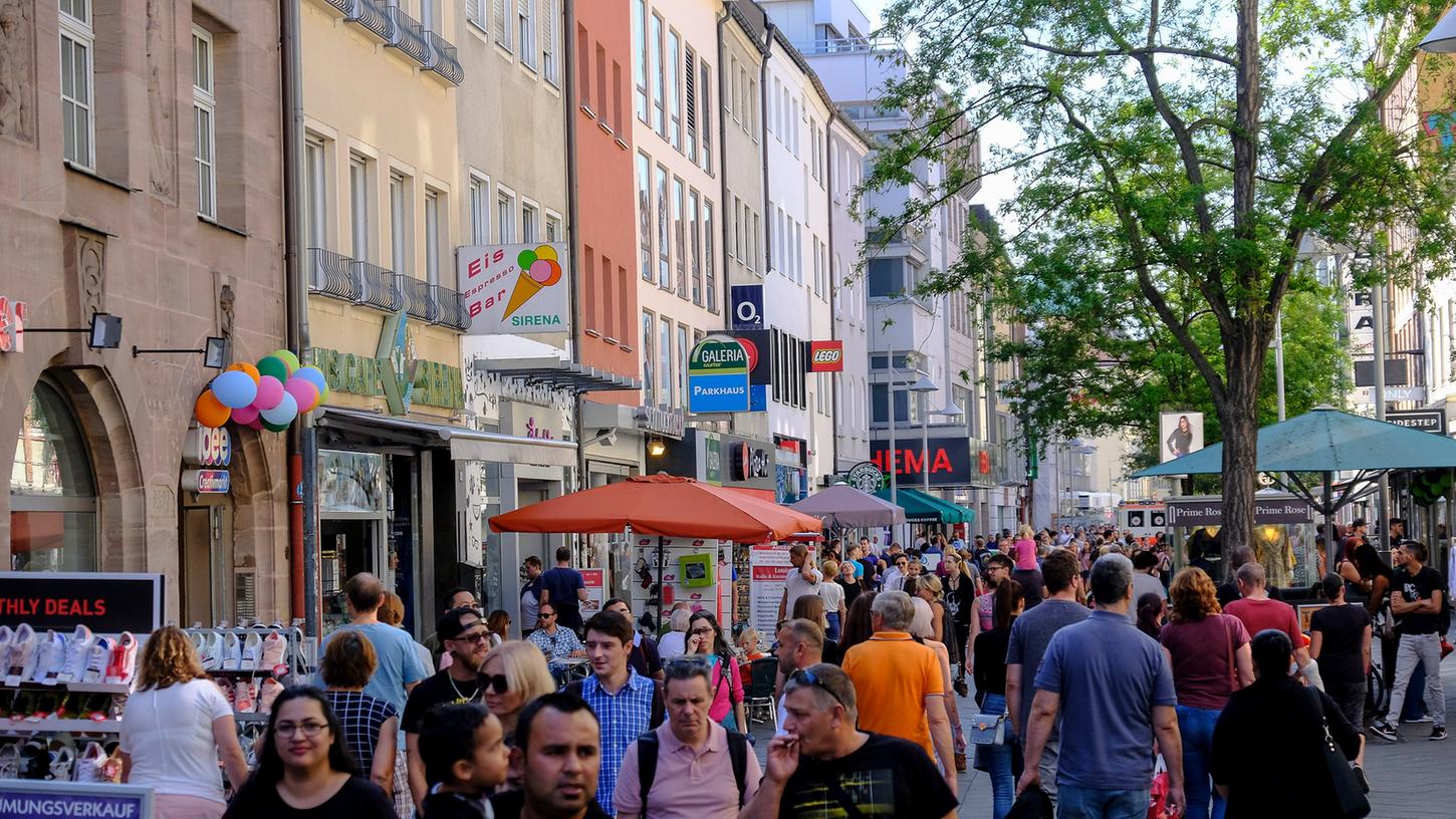 Shoppen am Sonntag: Am 15. September könnte es voll werden in der Nürnberger Innenstadt.
