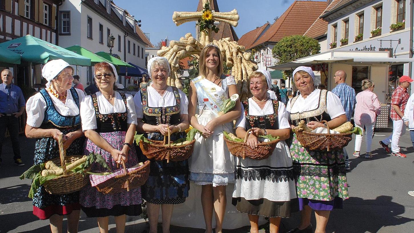 Der Krenmarkt in Baiersdorf ist das schärfste Fest in der Region