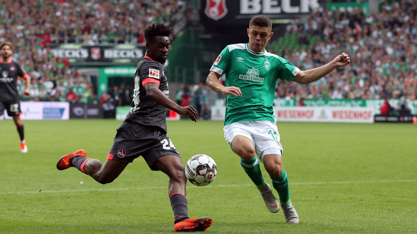 Brachte im Weserstadion noch einmal frischen Wind in Nürnbergs Offensivabteilung: Torschütze Virgil Misidjan. Brachte im Weserstadion noch einmal frischen Wind in Nürnbergs Offensivabteilung: Torschütze Virgil Misidjan.