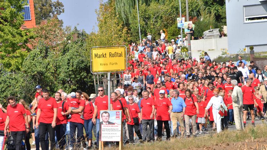 Eröffnung: Roßtal feiert seine neue Sportmeile