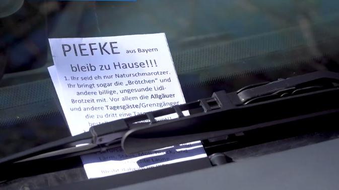 Flugblätter, in denen auf unschöne Art gegen Deutsche gehetzt wird, sorgen in den letzten Wochen in Weißenbach in Tirol für erregte Gemüter.