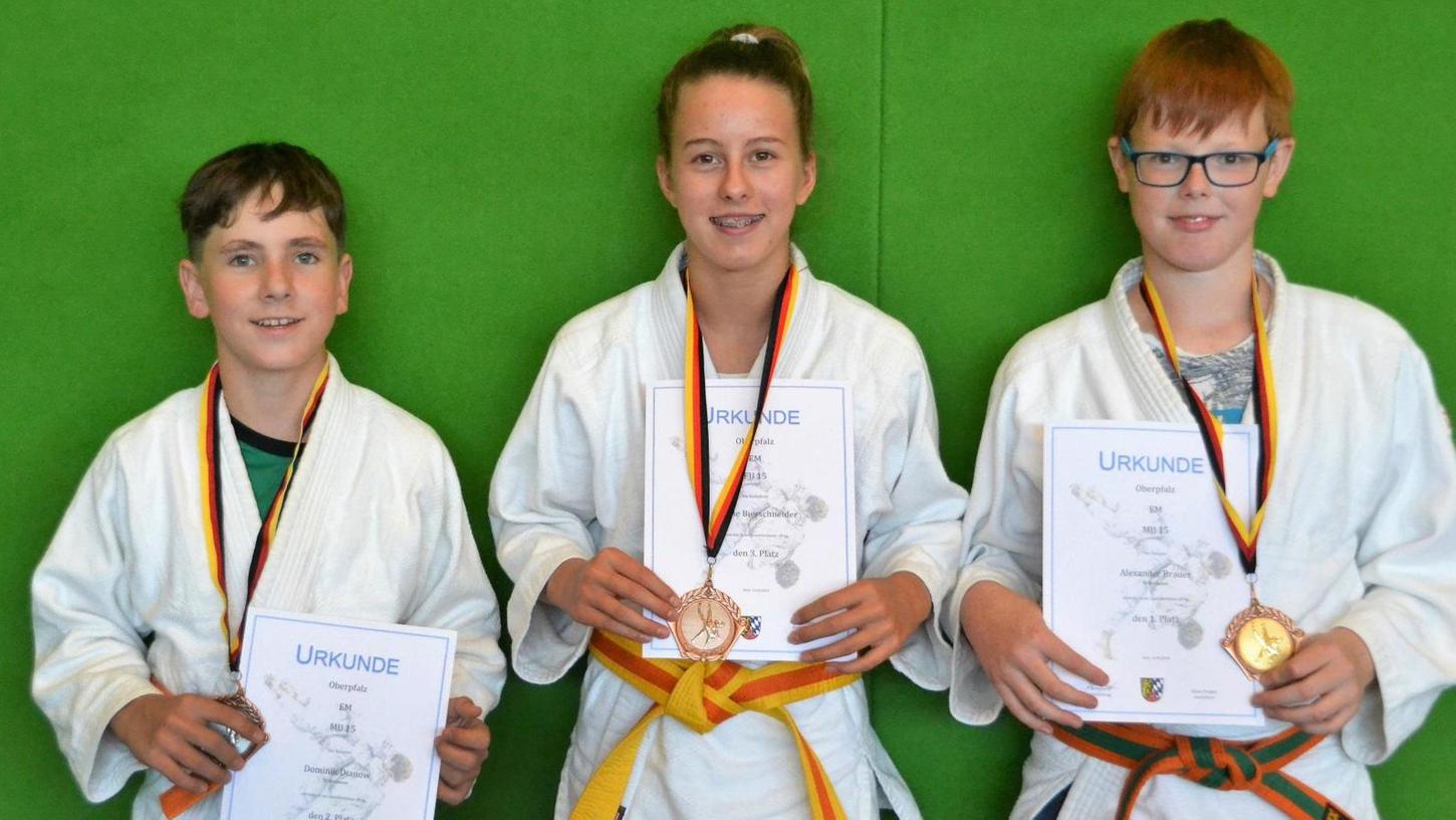 Mühlhausener Judoka gewinnen kompletten Medaillensatz