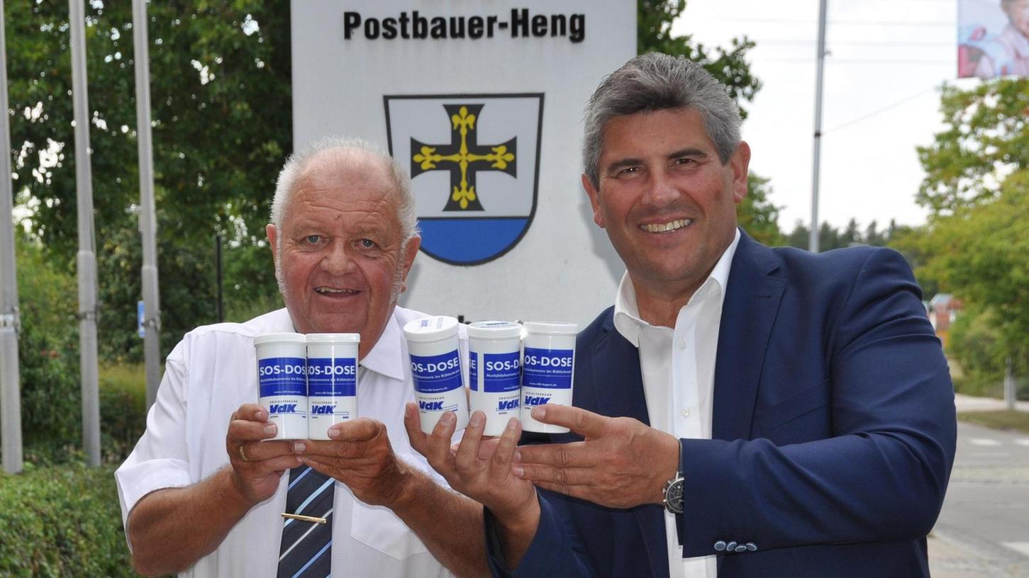 VdK Postbauer-Heng stellt SOS-Notfalldose vor