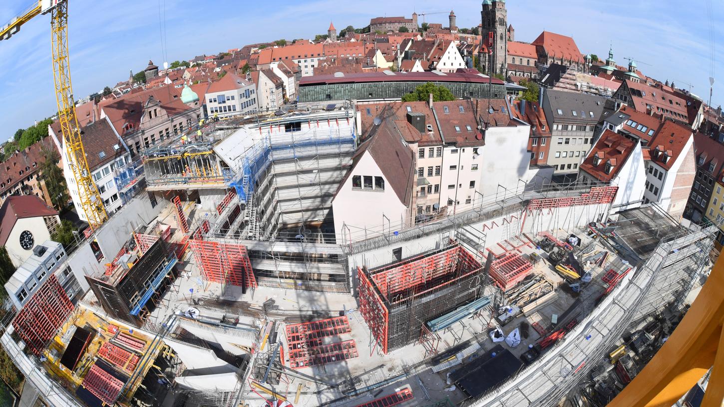 In Nürnberg wird an der Zukunft gebaut: Ende 2022 soll das Zukunftsmuseum als  Außenstelle des Deutschen Museums in München stehen.