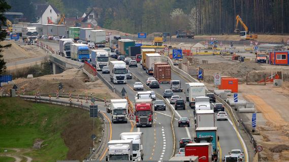 A6-Ausbau bei Schwabach beginnt: Das steht den Autofahrern nun bevor