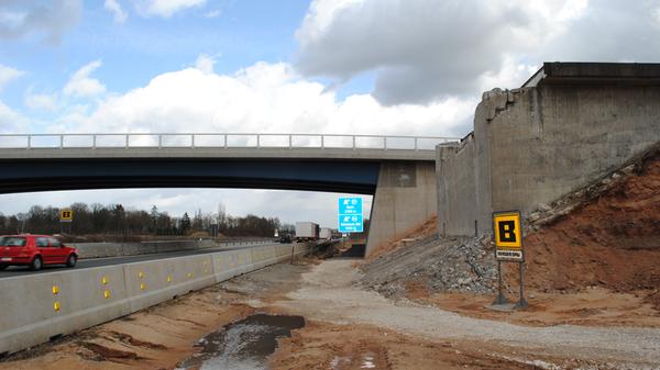 140 Millionen Euro kostete der sechsstreifige Ausbau des 6,2 Kilometer langen Abschnitts, der im Jahr 2020 abgeschlossen wurde.