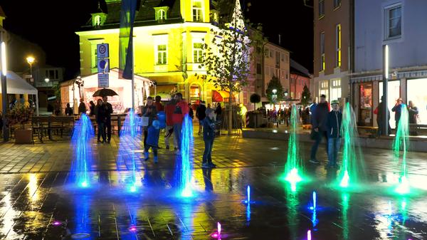 Neue Mitte und Herbstlichter Treuchtlingen