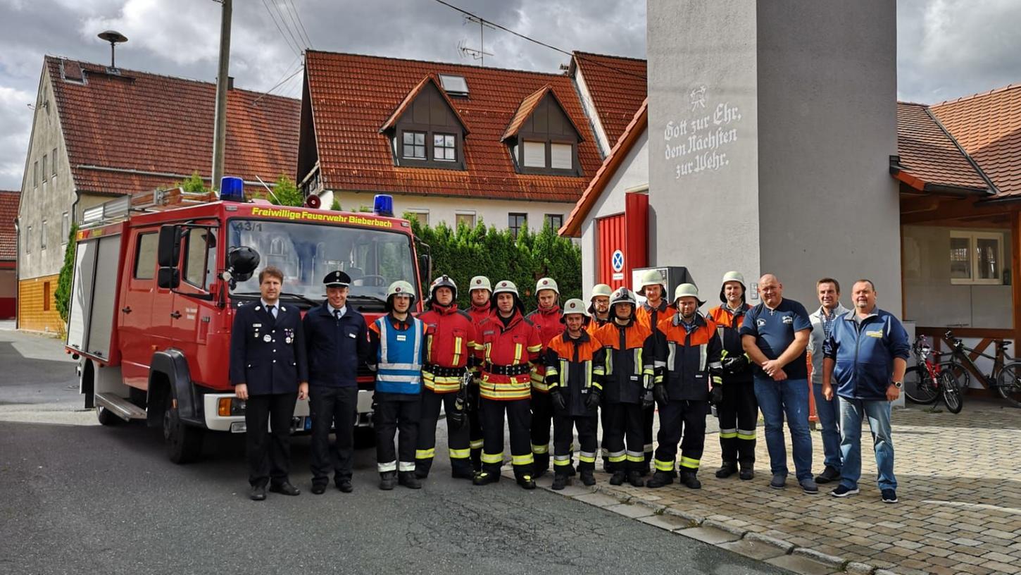 Feuerwehr: Elf Bieberbacher Kameraden erfolgreich