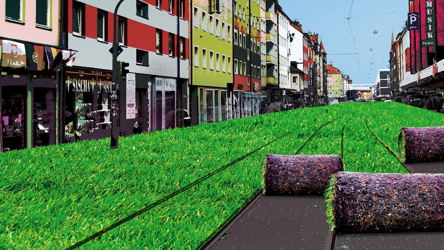 Boulevard Babel: Rollrasen durchzieht Südstadt am Samstag
