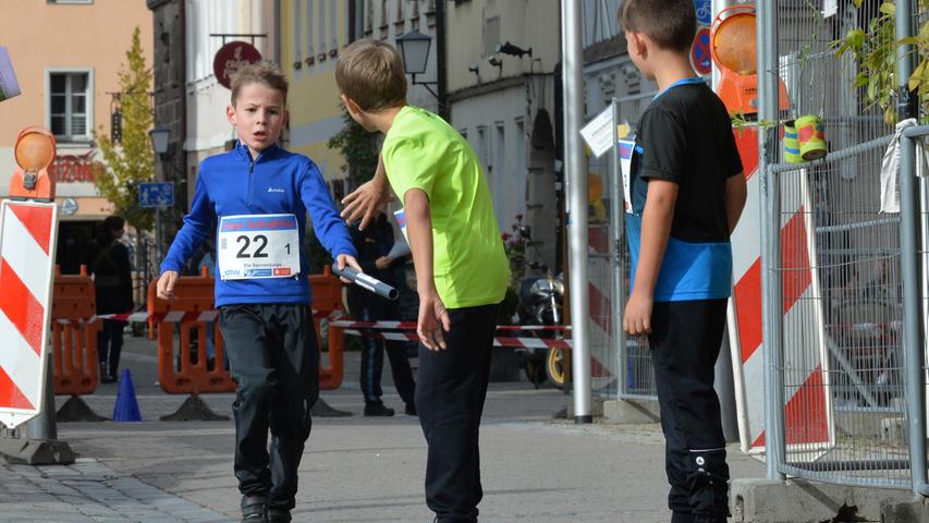 Sprint ums Schloss: Stadtstaffellauf in Erlangen