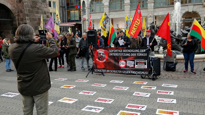 Kurden machen mobil: Kundgebung gegen Erdogan in Nürnberg