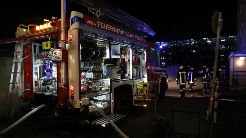 Kellerbrand in Schwabach sorgt für Aufregung