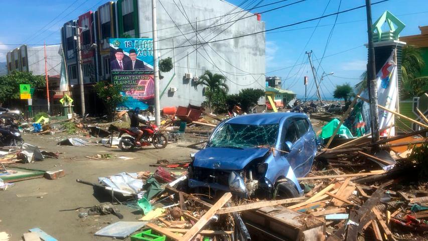 Trümmer und Tote: Indonesien nach dem Tsunami September 2018
