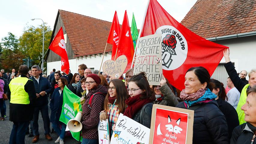 Postbauer-Heng: Demo lässt AfD-Veranstaltung platzen