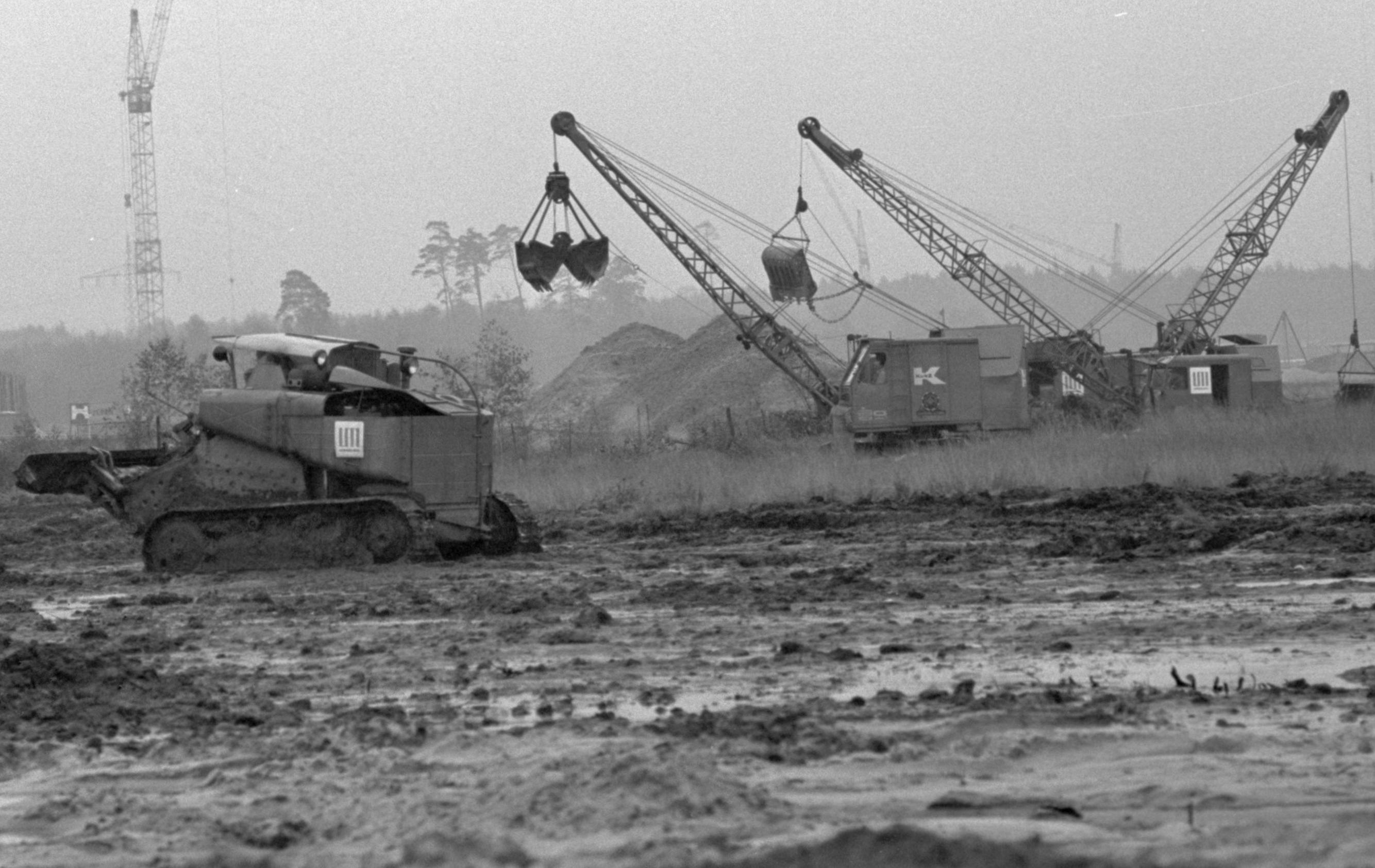 5. Oktober 1968: Kanal vor der Haustür 5. Oktober 1968: Kanal vor der Haustür