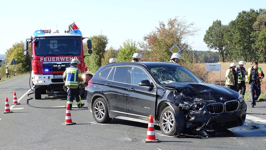 Kollision bei Langenzenn: VW-Fahrer übersieht herankommendes Auto