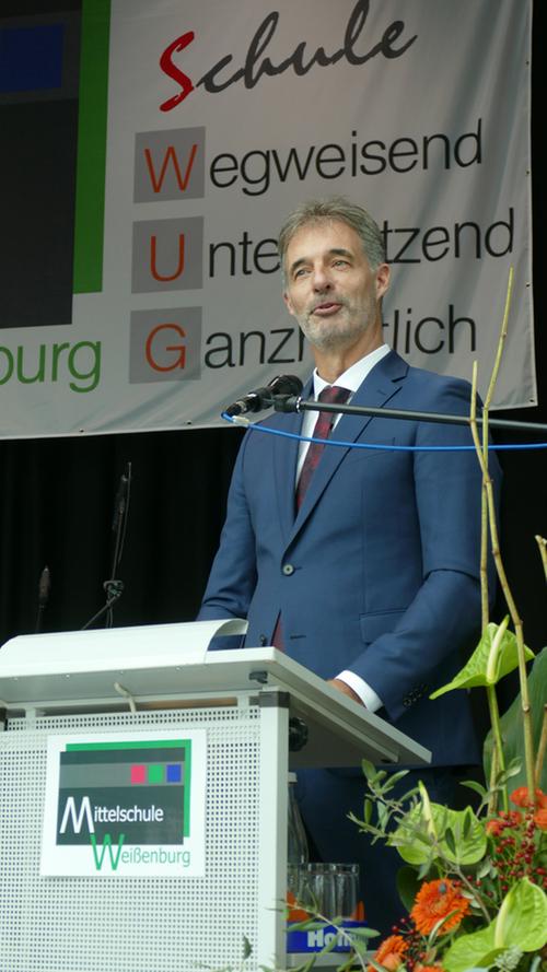 Mittelschule Weißenburg offiziell eingeweiht