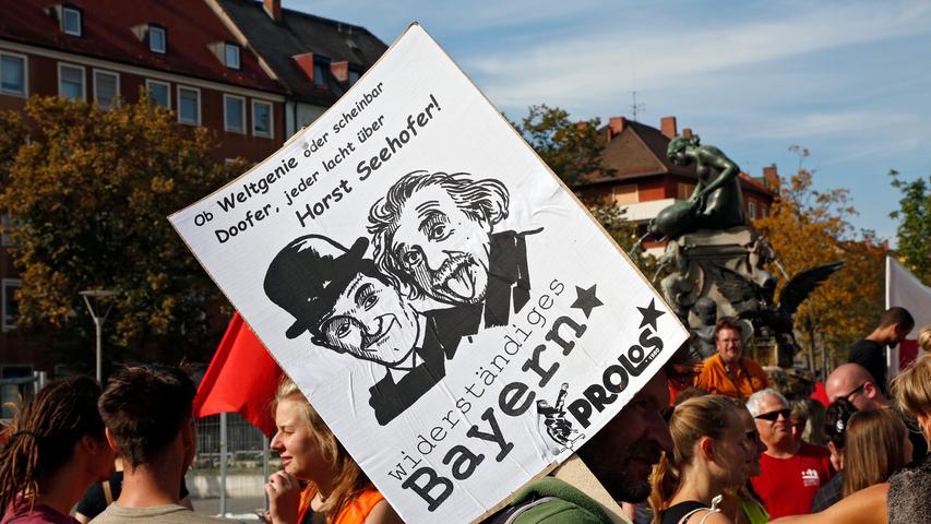 Gegen Abschiebungen und rechte Hetze: Linke Demo in Nürnberg