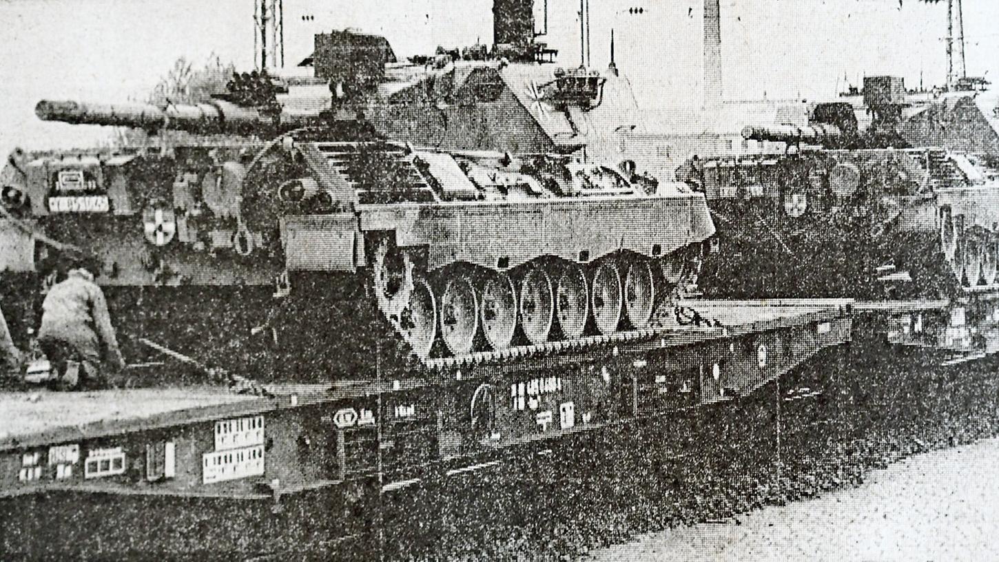 1978 rollten die Panzer durchs Altmühltal