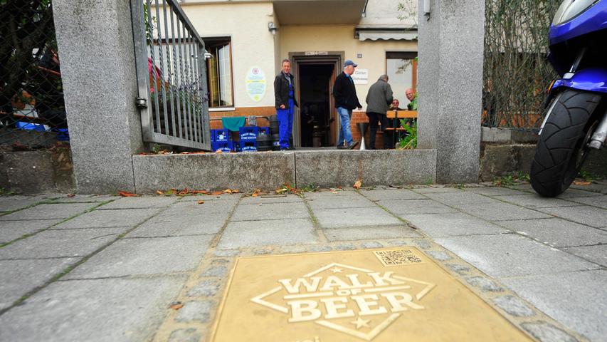 Willkommen beim nächsten Stern, vor den Toren der Brauerei Greif - die im deutschen Revolutionsjahr 1848 mit der Herstellung ihres Bieres begonnen hat.