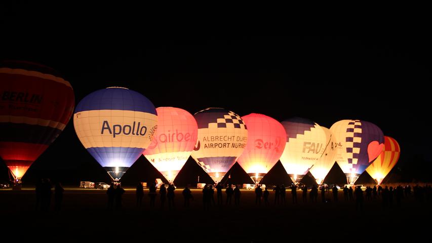 Die Aktion haben Schausteller und der Verein Frankenballon anlässlich des Jubiläumsjahrs organisiert.