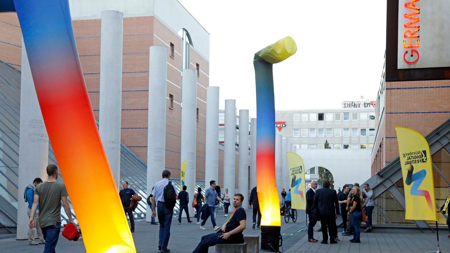 Zum letzten Nürnberg Digital Festival im Oktober 2018 gab es auch Aktionen am Germanischen Nationalmuseum. Zum letzten Nürnberg Digital Festival im Oktober 2018 gab es auch Aktionen am Germanischen Nationalmuseum.