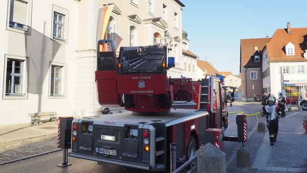 Feuerwehrübung Treuchtlingen