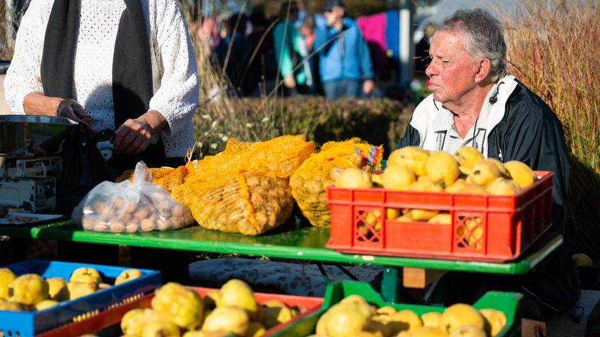 Goldener Herbst: Die Obstbörse in Neumarkt