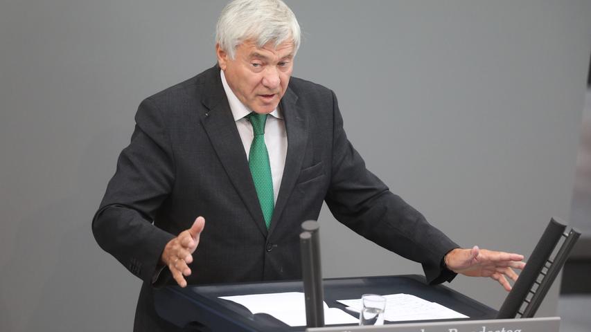 Der Neumarkter CSU-Bundestagsabgeordnete Alois Karl: "89 Prozent sind laut Umfrage zufrieden mit der Situation in Bayern. Erstaunlich dass die Mitverantwortlichen so abgestraft werden."