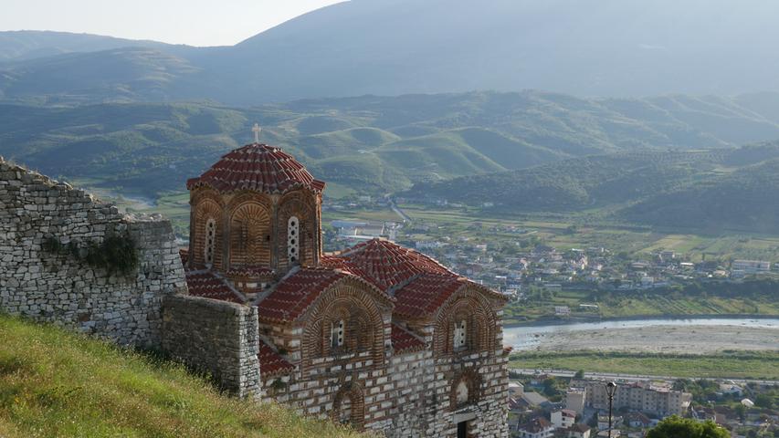Die Dreifaltigkeitskirche in der Burg von Berat