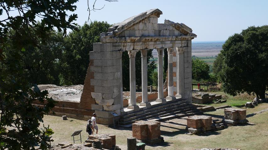Die Agora von Apollonia