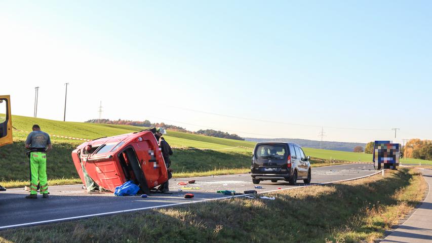 Autofahrerin bei Bad Neustadt an der Saale tödlich verletzt