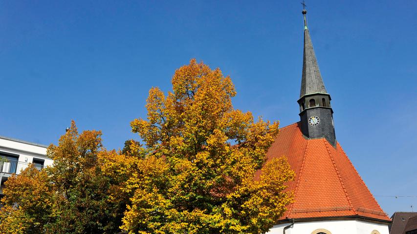 Die Katharinenkapelle ist ein Nachbar der Forchheimer Kaiserpfalz.