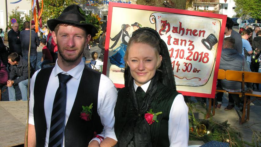 Das Siegerpaar: Sascha Beißer und Melanie Salzner.