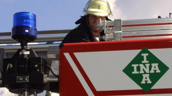 Auch die Betriebsfeuerwehr hatte die grüne Raute immer vor Augen.