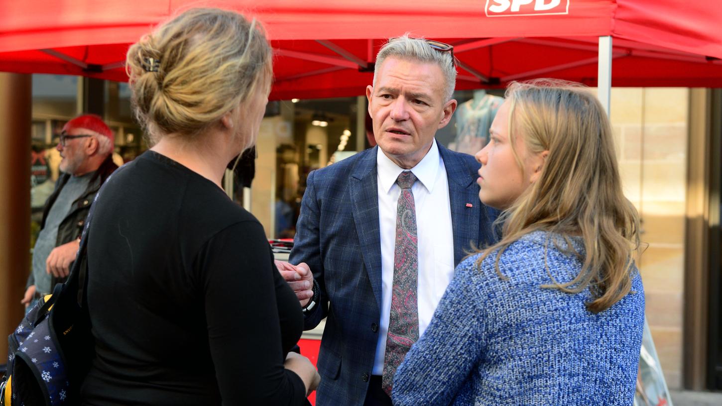 Horst Arnold (Mitte) aus dem Stimmkreis Fürth ist neuer SPD-Fraktionsvorsitzender im Bayerischen Landtag.