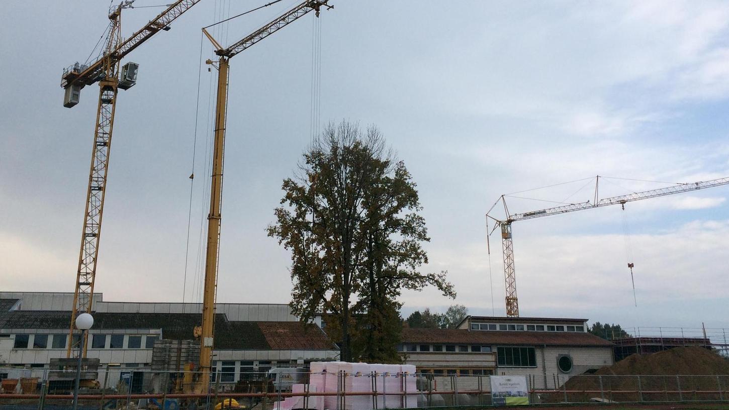 Umbau der Martini-Schule in Freystadt schreitet voran