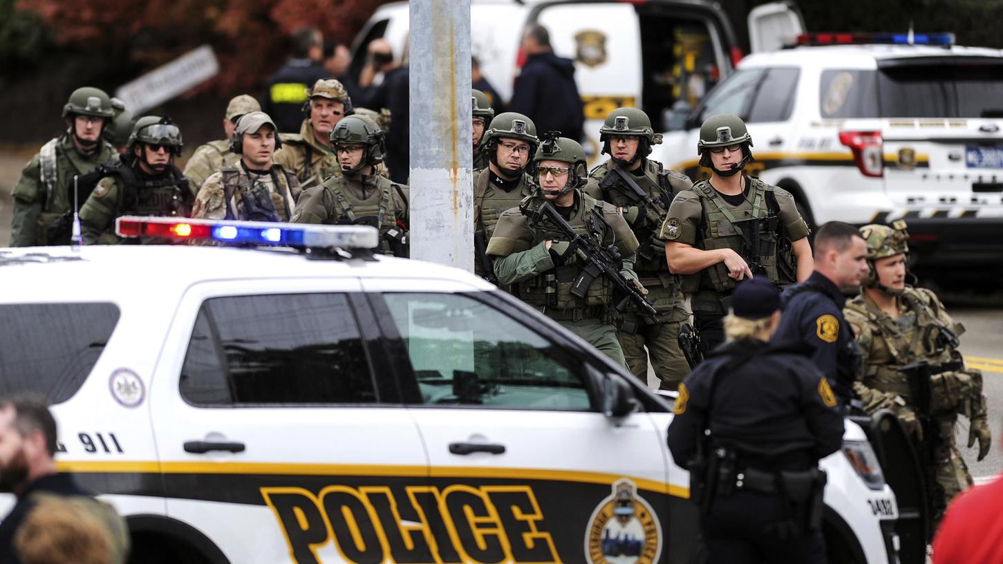Mann schießt in Synagoge um sich: Elf Tote in Pittsburgh