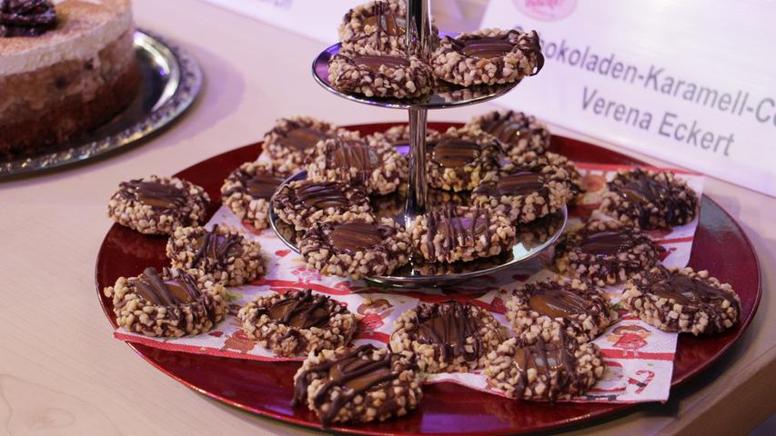 Bei den Schokoladen-Karamell-Cookies von Verena Eckert lag der Genuss im Detail.