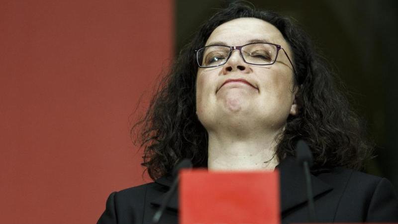 Die SPD-Vorsitzende Andrea Nahles sucht Profil für ihre Partei