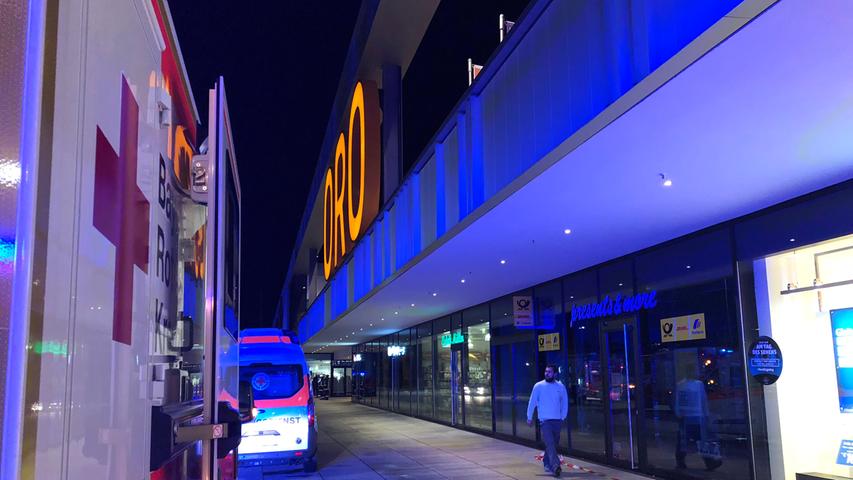 Merkwürdiger Geruch: Einkaufszentrum in Schwabach geräumt