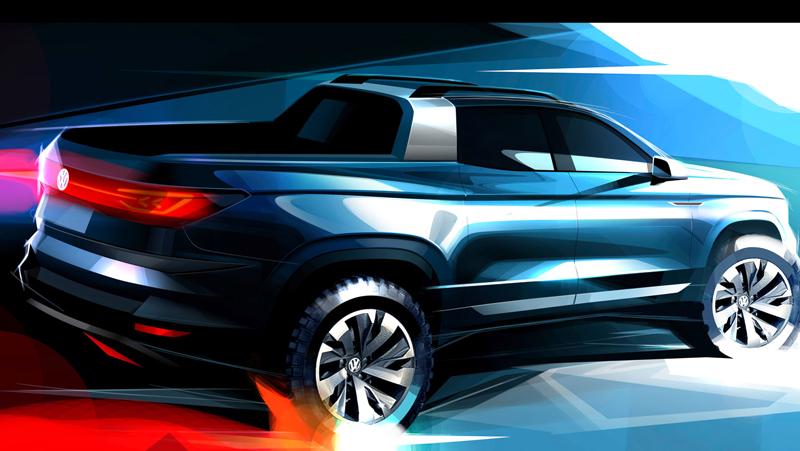 VW macht den Tiguan zum Pick-up