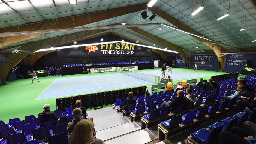 Beim ATP-Challenger Turnier in Eckental gibt es mehr als 230 freiwillige Helfer.