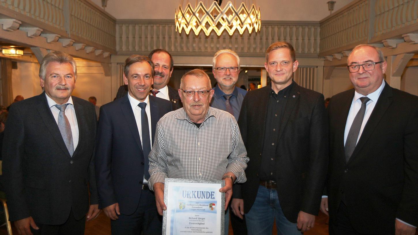 Nordbayerischer Musikbund hat neuen Ehrenvorsitzenden