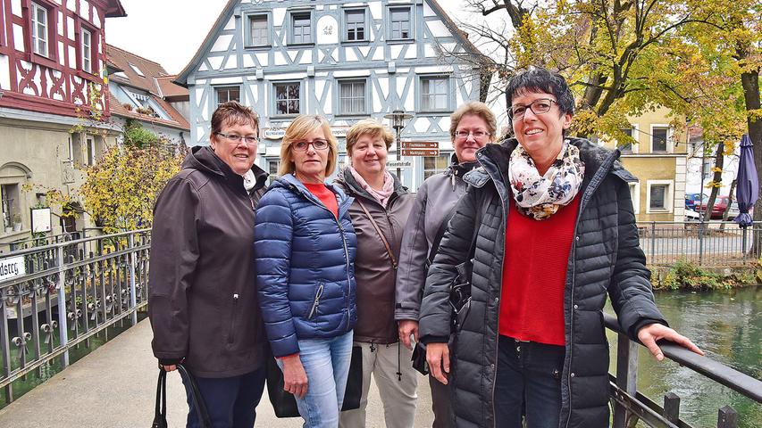 Aus Landsberg am Lech nach Forchheim zum Shoppen: Das machten diese fünf Frauen.