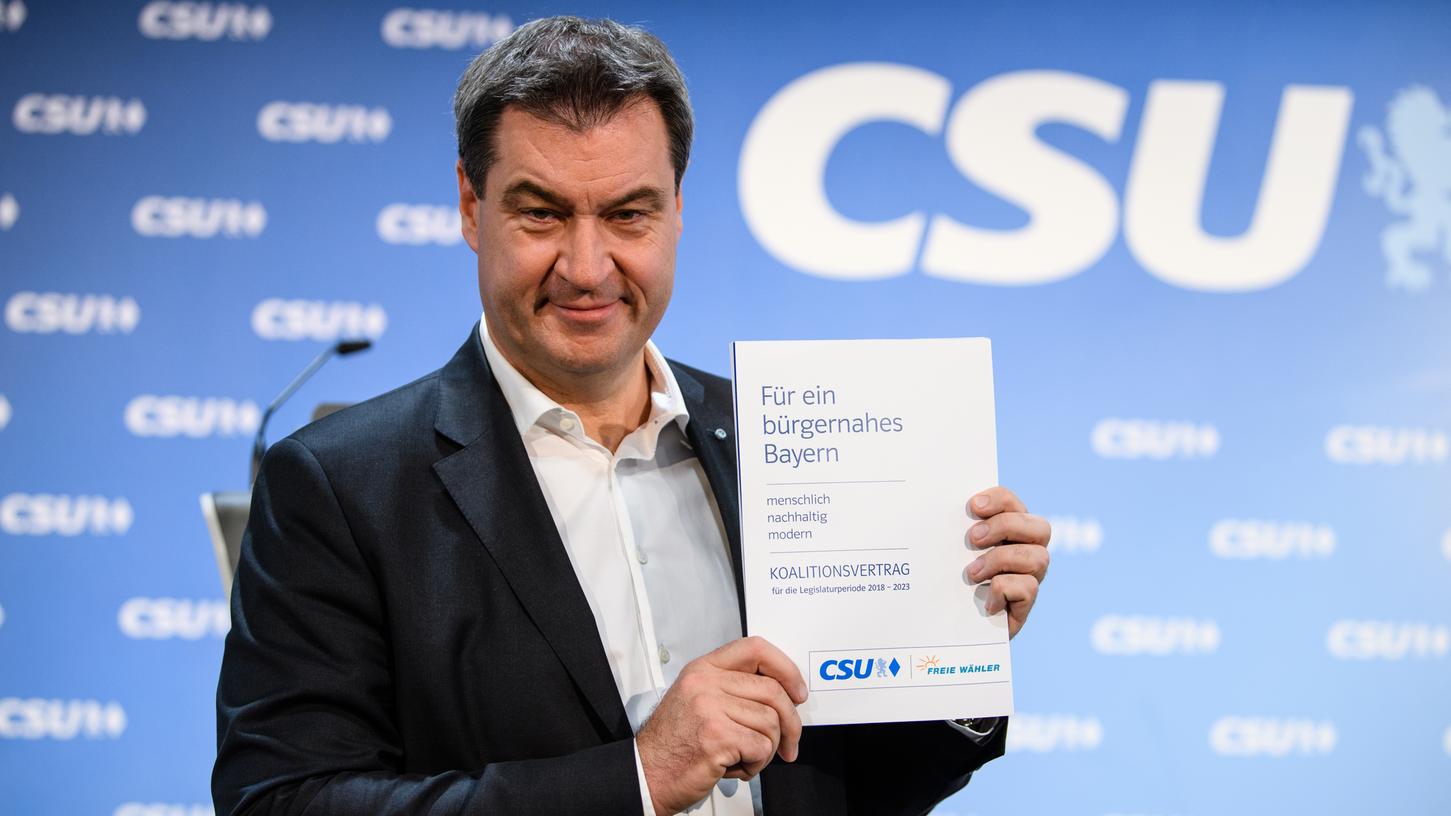 Nichts Neues in Bayern: Die Weiter-so-Koalition steht Nichts Neues in Bayern: Die Weiter-so-Koalition steht