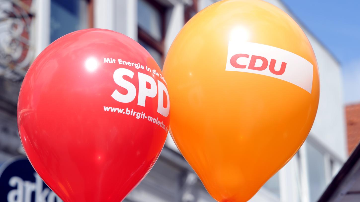 In zwei neueren Umfragen kommt die Union nicht spürbar aus ihrem Tief heraus, die SPD kommt auf katastrophale 13 Prozent.