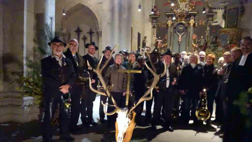 Jägerverein lud zur Hubertusmesse ins St. Nikolaus-Münster