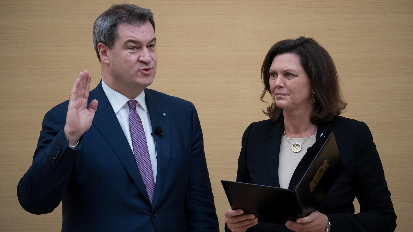 Landtag wählt Söder erneut zum Ministerpräsidenten