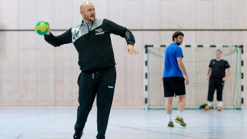 Handballtraining mit den Profis